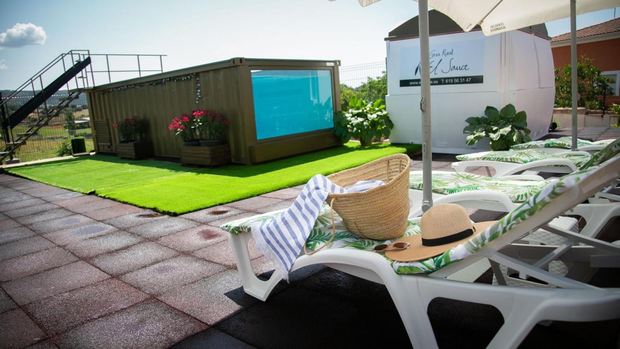 Apartamento 2 4/6 Pax Casa Rural El Sauce. A 2,5 Km De Cuenca Capital Nohales Exteriör bild